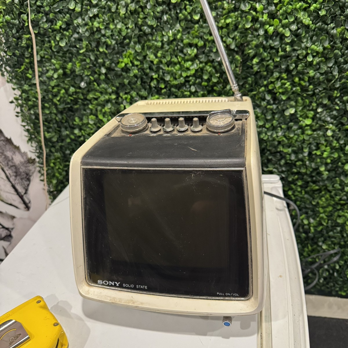 Vintage Sony Solid State Transistor TV Receiver Model TV-750