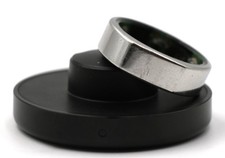 Oura Ring Gen2 Heritage - Titanium - Size 12 - Silver - HEAVILY SCRATCHED 