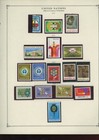 UN  stamp collection Album pages mh mnh  492 stamps blocks duplicates    (mb24 — photo 2
