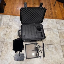 Ikan Teleprompter Travel Kit w/ Rolling Hard Case - Great Condition