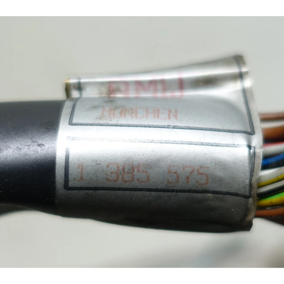  Sección de arnés de cableado eléctrico serie 3 BMW E30 1988-1993 para salpicadero OEM Foto 3 de 3