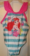 Little Mermaid Ariel One Piece Swimsuit Infant Baby Girls 18 Months NWT