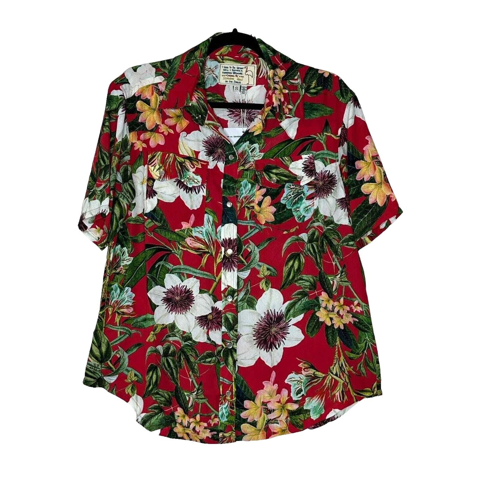 Hawaiian Shirt Casual Tops for Women