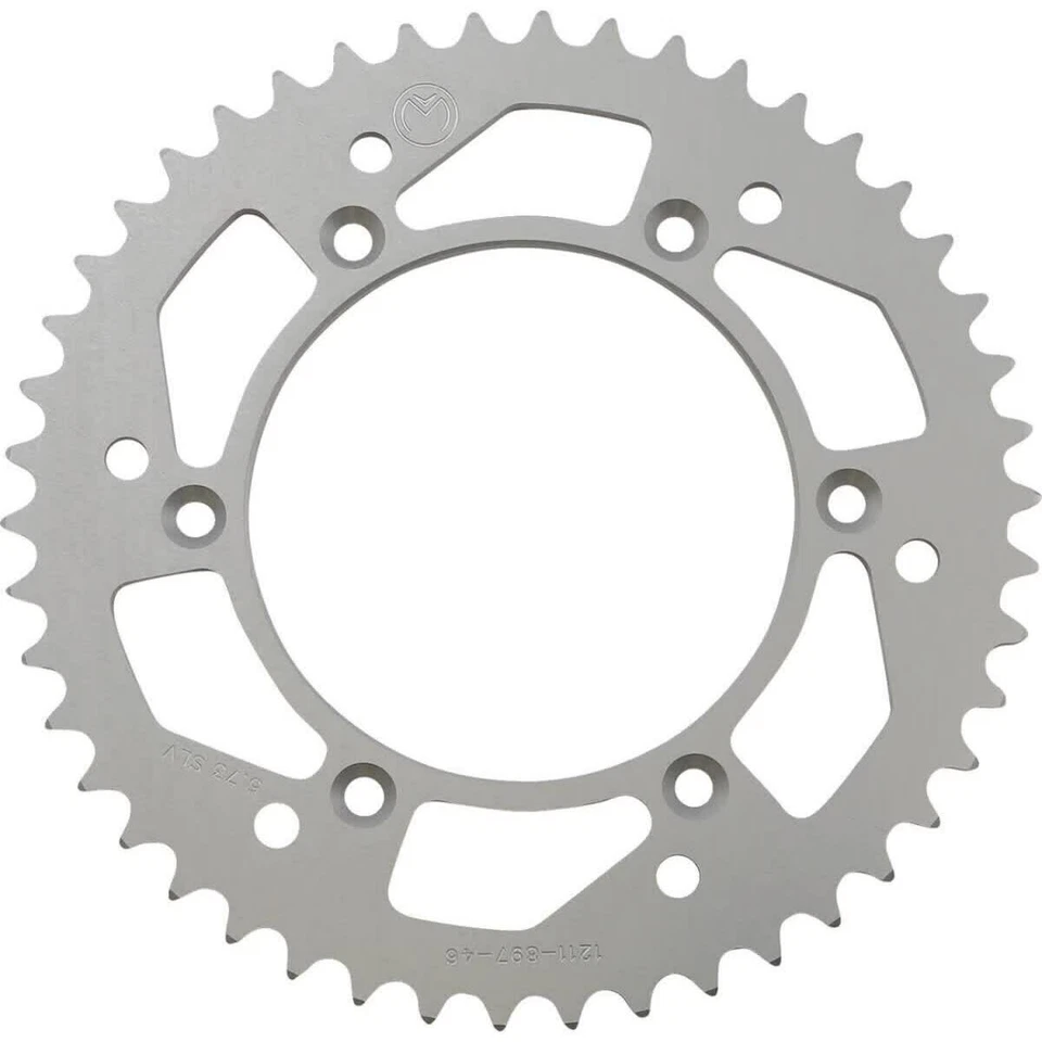 Corona catena alluminio 520 Moose 46 denti per KTM 520 SX 4T 1999-2016 Foto 2 de 2