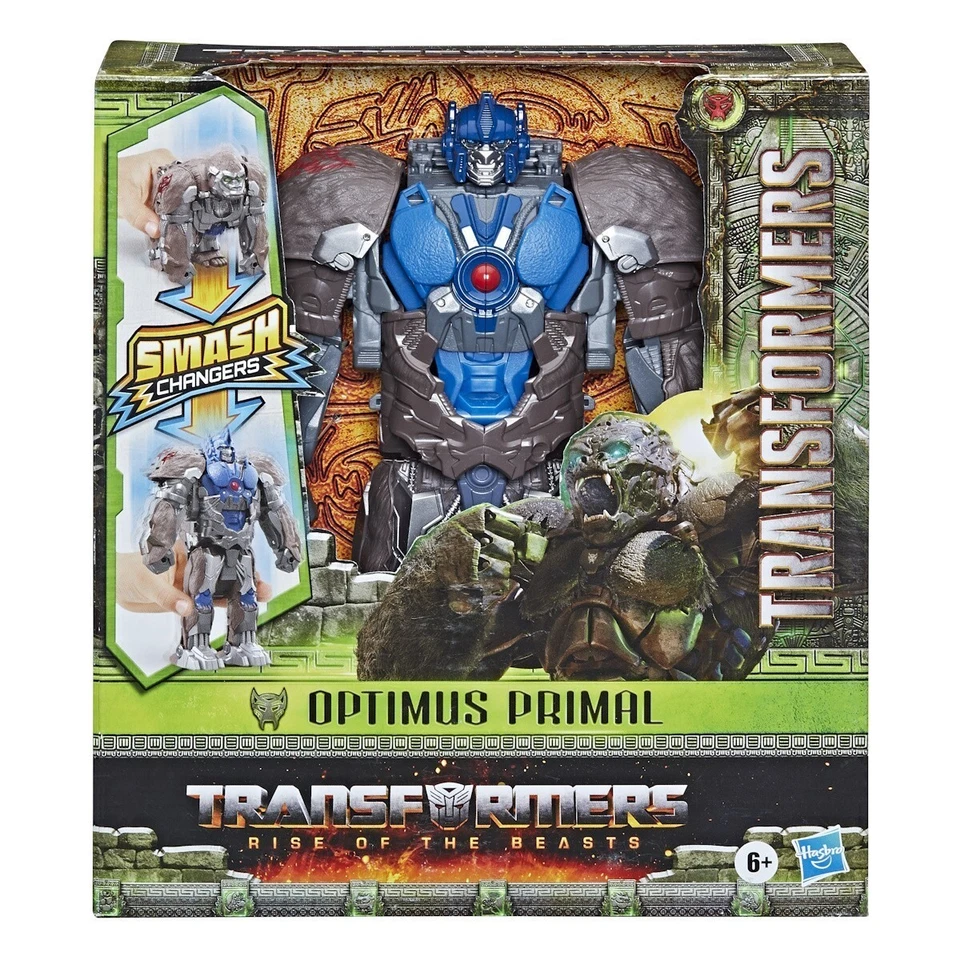 Transformers Optimus Primal Rise of the beasts Smash changers + 6 ans - Photo 2/4