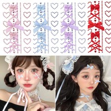 3D Crystal Crystal Gems Tattoo Adhesive Rhinestone Tattoo Face Stickers Party