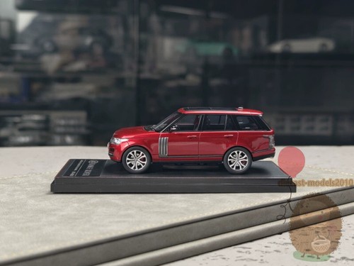 LCD 1:43 Range Rover 2017 Model Car Alloy Diecast Metal Collection Red/Black - Picture 4 of 16