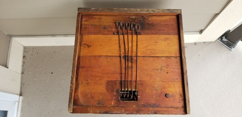 Vintage/Antique Tucker's Alarm Till Wooden Cash Register Drawer:16"x17"x4" - Picture 7 of 8
