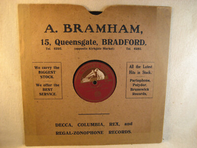 Harry Hayes Band: Three O'Clock Jump/ Cherry Brandy - 1945 UK -  JZ
