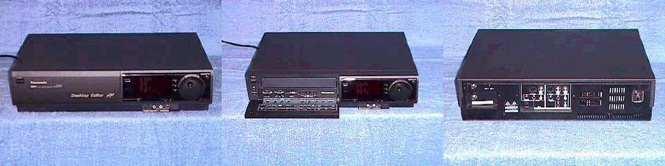 KON　Panasonic Panasonic AG-1980 S-VHS SVHS Super VHS Player Recorder Deck
