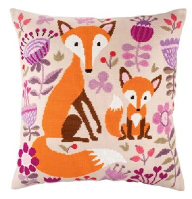 RTO Cross Stitch Kit Cushion Good morning pup-CU005