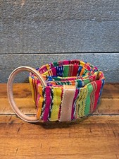 salsa LTD 100 hand woven multicolored belt 44.5" Total Length