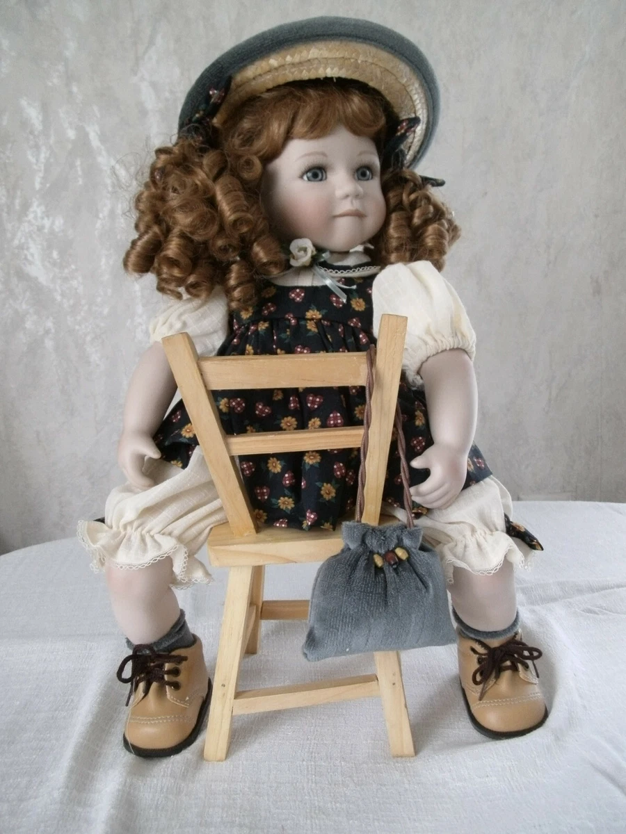Puppensammlung, Auflösung,Porzellanpuppe  "Rebecca"