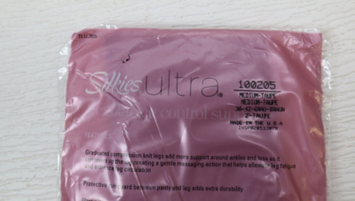 SILKIES ULTRA TLC TOTAL LEG CONTROL SUPPORT 100205 - MEDIUM TAUPE