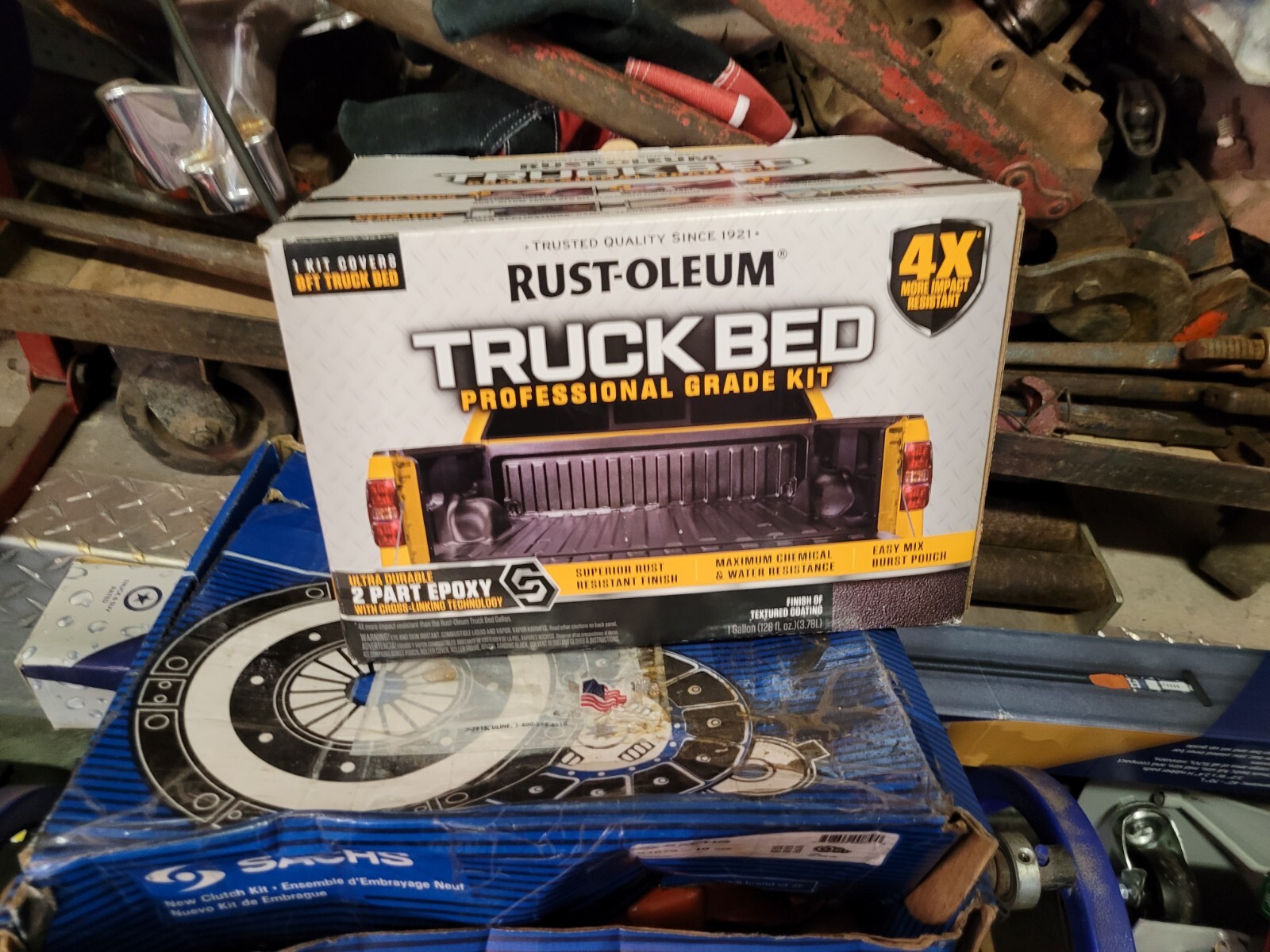 RustOleum 323529 Professional Grade Truck Bed Liner Kit, Black eBay