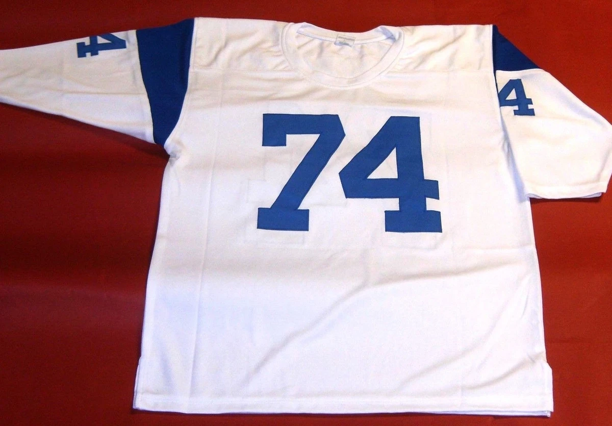 Custom rams throwback jersey sale