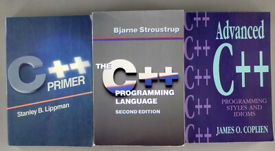 3 Bücher zu C++ | englisch | Addison Wesley | gebraucht