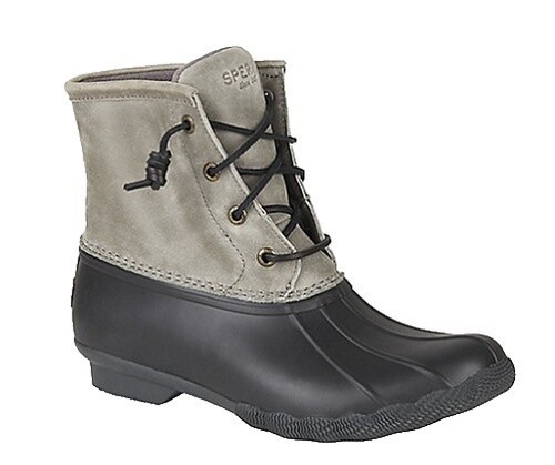 Sperry Regatta Mens Sandals Black/Gray Leather/Canvas Size  display picture 1