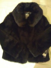 Womens Faux Fur Jacket, New With Tags