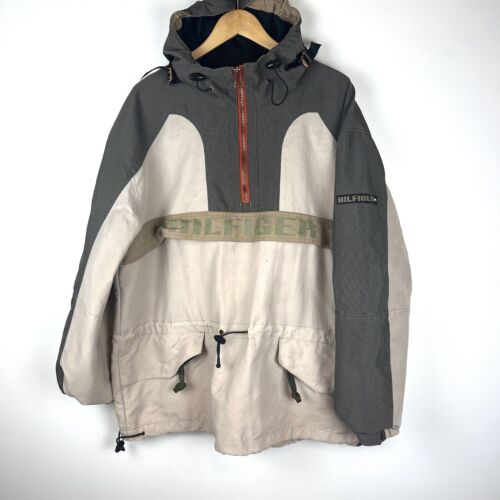 Vintage Tommy Hilfiger Hooded Anorak Jacket Outdo… - image 1