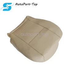 For 2000-2007 Toyota Sequoia Passenger Bottom Replacement Leather Seat Cover Tan