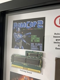 RoboCop 2 NES Nintendo Frame Wall Art Collectable