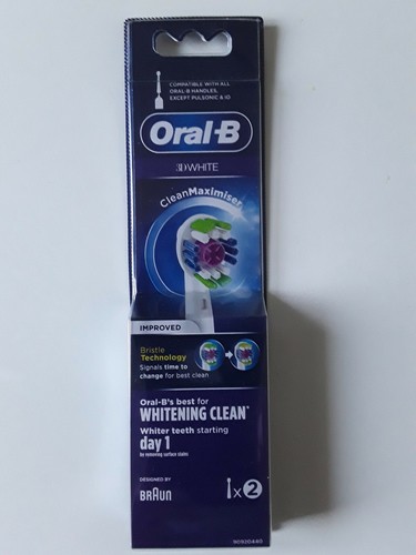 Lot De 6 Brossettes Oral-B 3D White (3 Packs De 2) - Pour Brosses à Dents électriques - Neuf