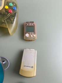 SEGA Dreamcast Used Kitty and Blue Official discoloration Controller 4 set