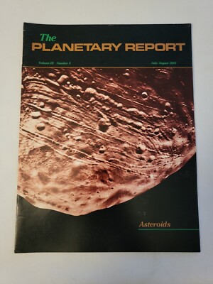 1983 July/August, The Planetary Report Magazine, Asteroids , (CP380)