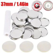 37mm Blank Fridge Magnets DIY Button Badge Supplies for Button Maker Machine