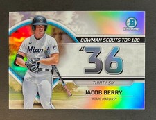 30% off! ⚾(you pick) Miami Marlins 2023 Bowman  🔵⚫
