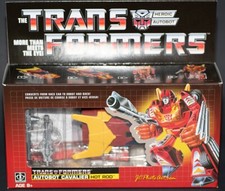 Transformers Vintage G1 Autobot Cavalier Hot Rod Reissue 2018 New Prestine