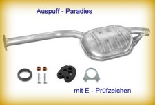 Mittelschalldämpfer für Mercedes W124 & S124 E250 / T & E300 / T Turbo-D mit Kat