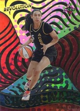 2022 Panini Revolution WNBA Shock Wave NO. 17 Dearica Hamby - Las Vegas Aces