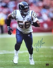 Autographed Shawne Merriman San Diego Chargers 16x20  photo - w/COA