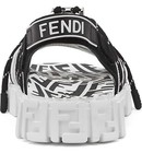 100% AUTHENTIC NEW MEN FENDI X SARAH COLEMAN FORCE FF VERTIGO SANDALS UK 7/US 8 — photo 3