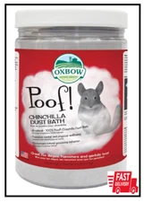 Oxbow Animal Health POOF! Chinchilla Dust Bath, 2.5 Pound Jar