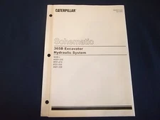 CAT CATERPILLAR 365B L EXCAVATOR HYDRAULIC SYSTEM SCHEMATIC BOOK MANUAL RENR3110