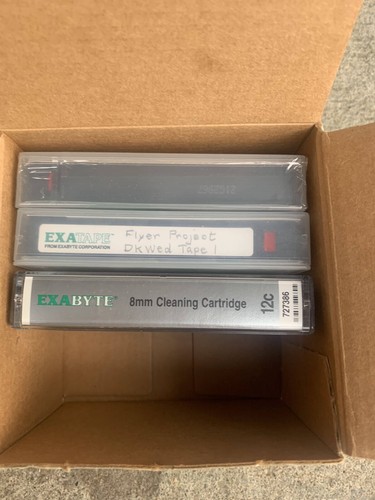 Lot Of 3 Exabyte Exatape 160mXL 12C 8MM Data Cartridge - 第 2/4 張圖片
