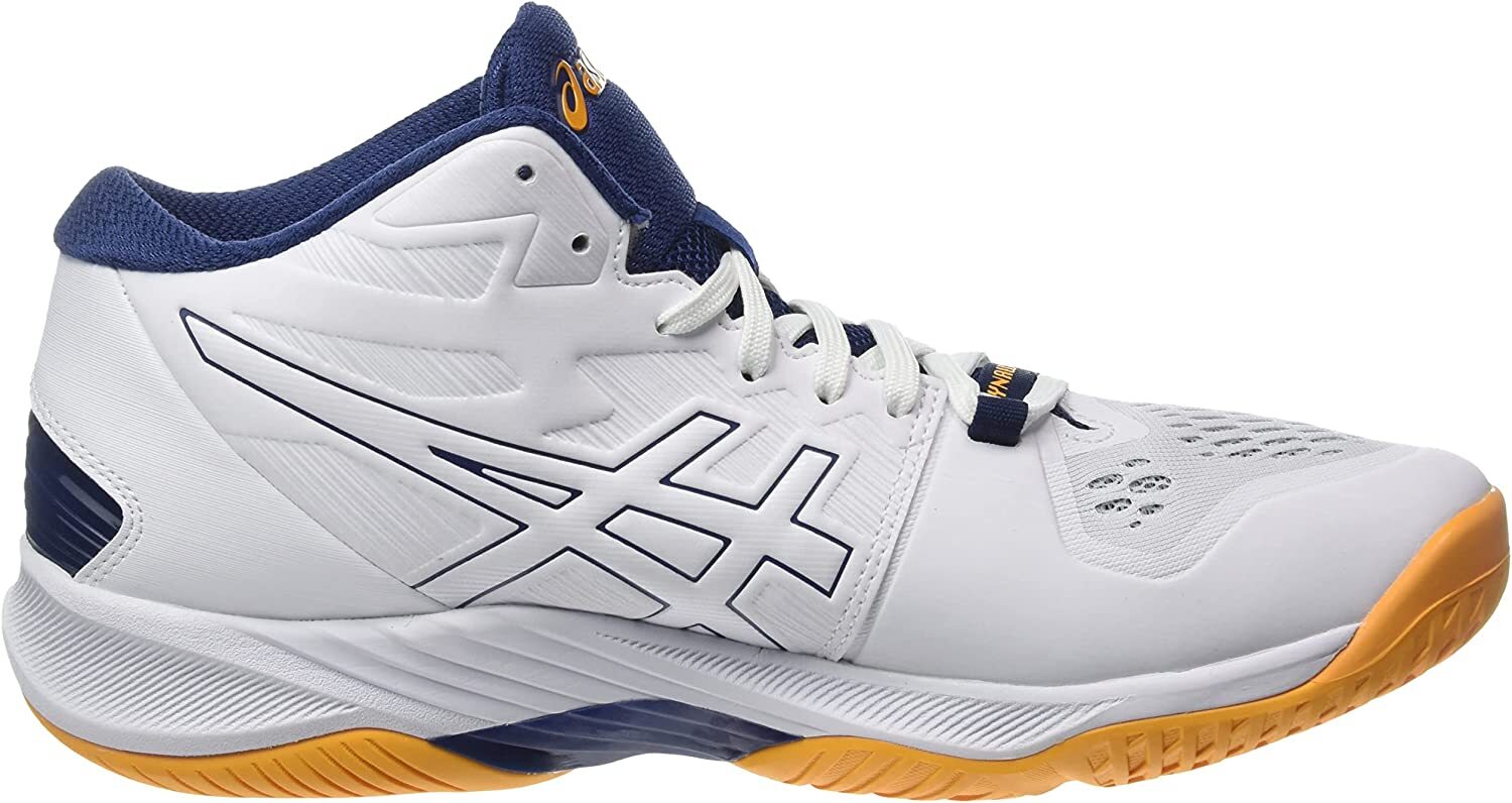 ASICS Men's Volleyball Shoes SKY ELITE FF MT 2 White Deep Ocean