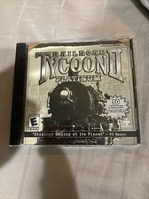 RAILROAD TYCOON II 2 PLATINUM PC Windows 98/Me 50 New Scenarios