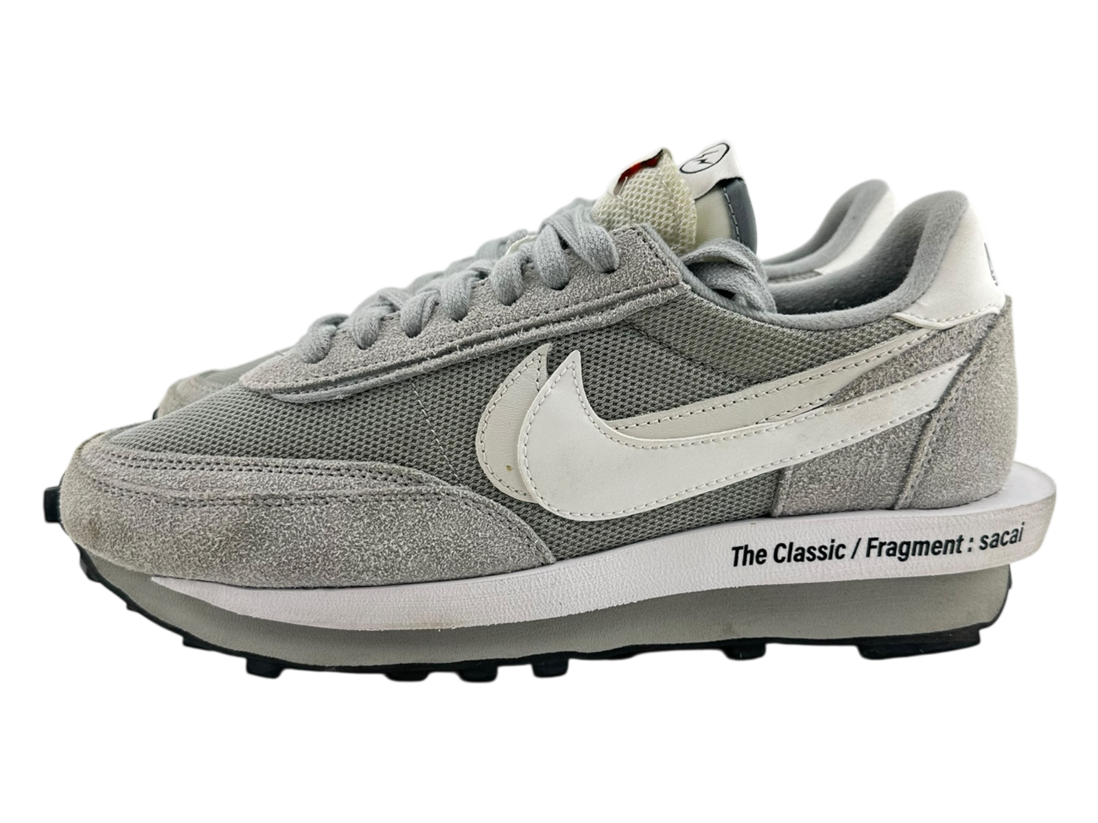 SACAI X NIKE Nike Waffle Sacai Fragment Grey taglia 8 5