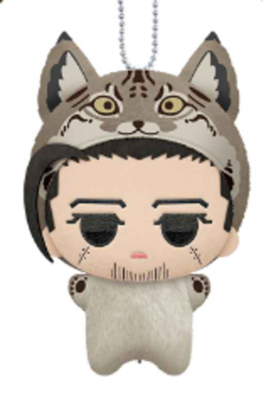 Golden Kamuy Chibi Plush Set - 5 Stuffed Animals, 11cm Each, Cute Anime Collectibles - View #4