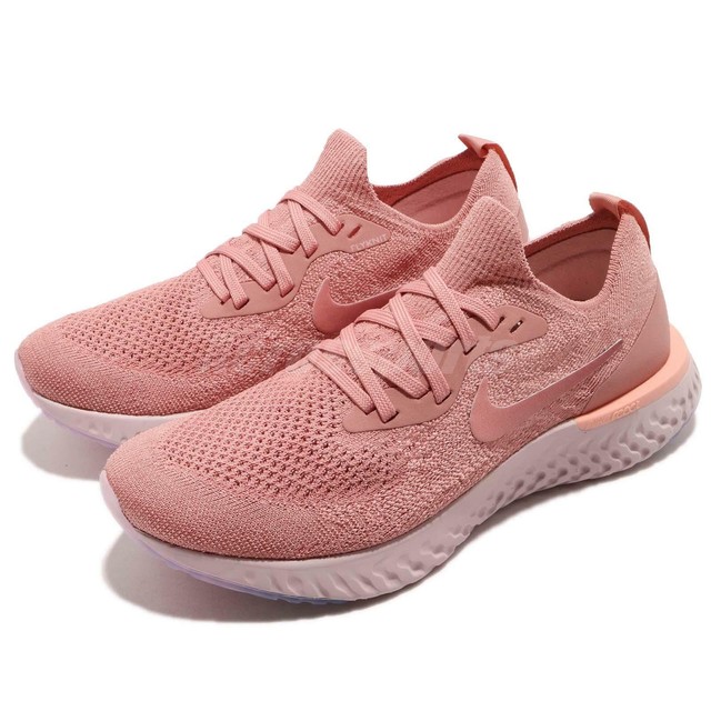 Nike Wmns Epic React Flyknit Rust Pink Tint Women Running Shoes AQ0070-602 | eBay