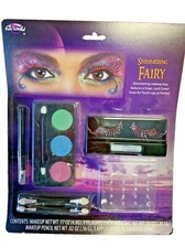 Shimmering Fairy Makeup Kit Sparkling Eyelashes  Gems Halloween Costume Mascara
