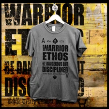 Infantry T-Shirt Infantryman machine gunner Sapper Combat Veteran warrior ethos