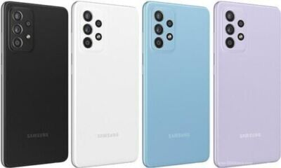 スマートフォン本体 7811 Samsung Galaxy A52 SAMSUNG Galaxy A52 A525M 128GB Dual Sim GSM Unlocked Android