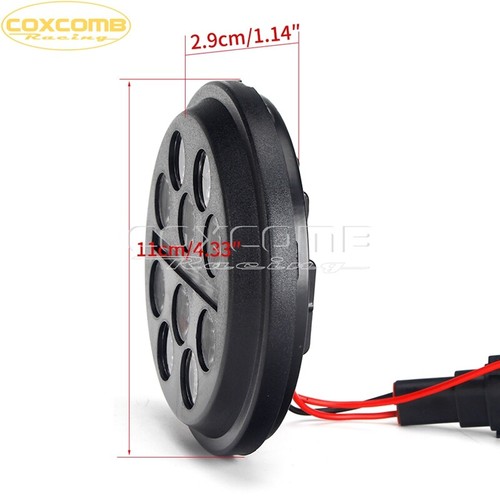 2PCS 4.5" LED Fog Light Hi/Lo Lamp for Harley Dyna Softail Touring Street Glide - Picture 9 of 11