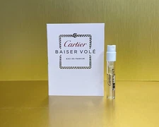 CARTIER BAISER VOLE for Women 0.05oz-1.5ml EDP Spray NEW Sample Vial (C43