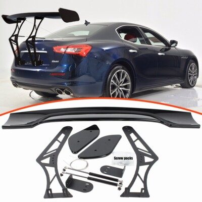 ADJUSTABLE GT RACING SPOILER WING CHASSIS MOUNT KITS FIT FOR MASERATI GHIBLI